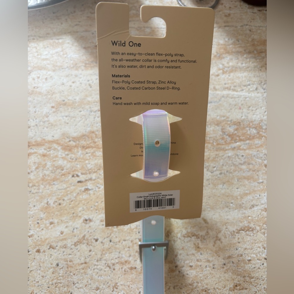 Wild Ones Waterproof Dog Collar Size Small(neck 8"-12") Limited Color Lunar - Picture 5 of 5